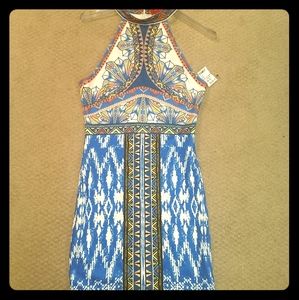 Art Nouveau Patterned Summer Dress